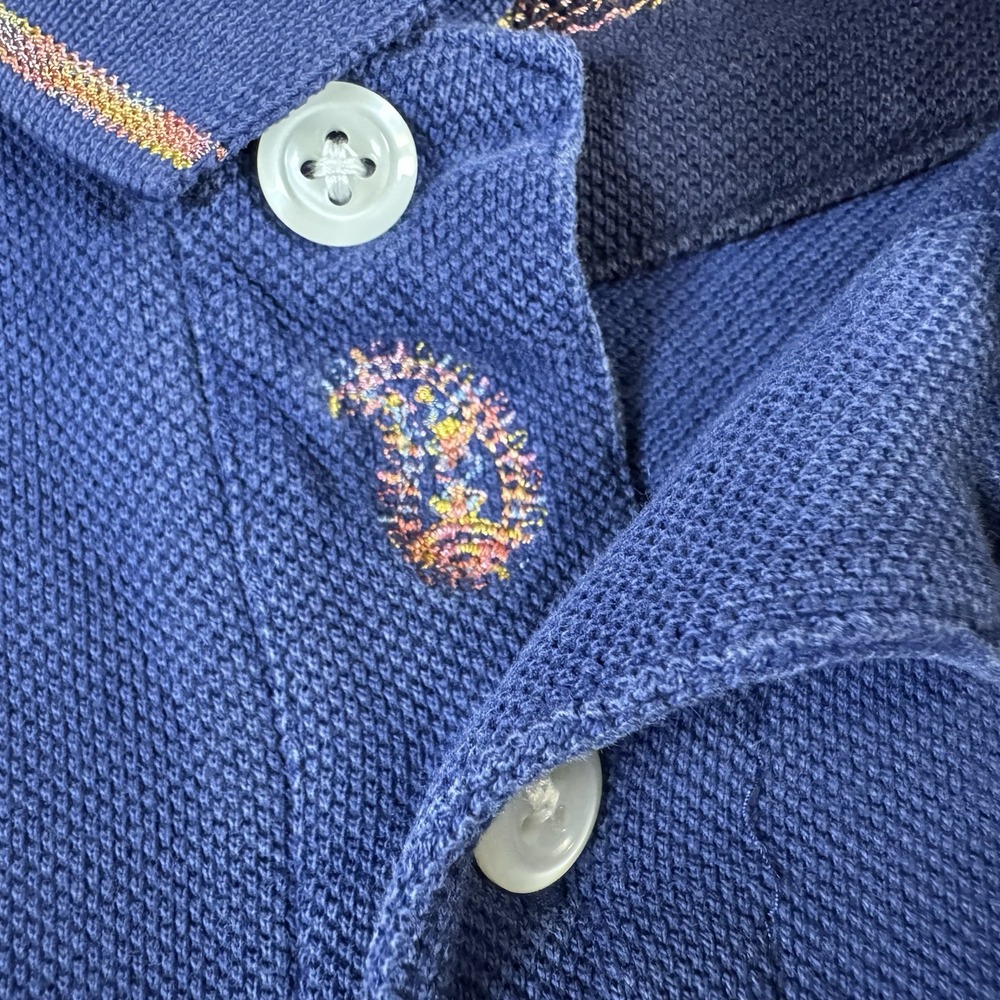 ROBERT GRAHAM Man's KOLTON Classic Fit Polo NEW Size X-Small Retail $98 - Picture 3 of 11